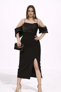 Black party dress