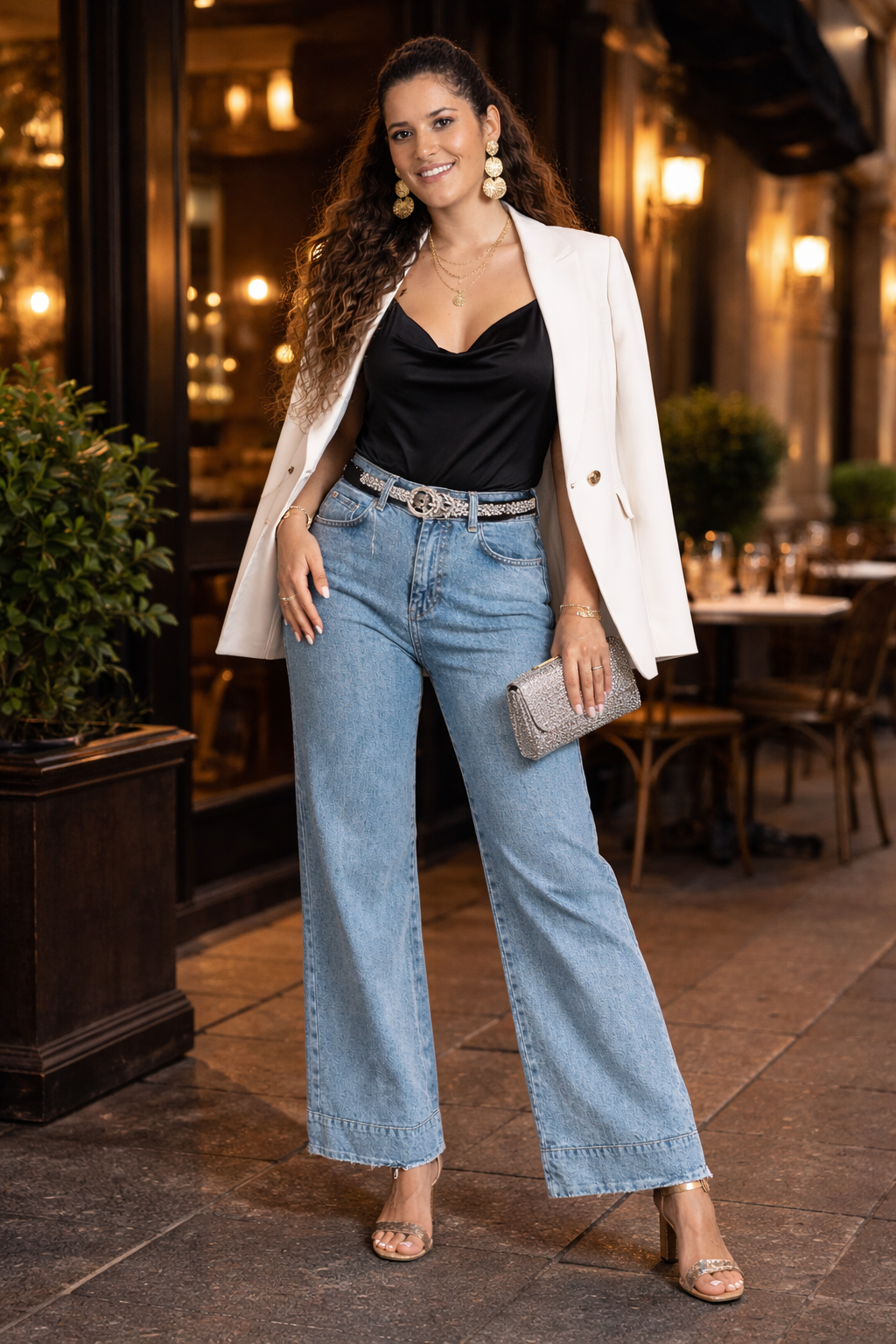 Stonewash so-why Blue Jeans