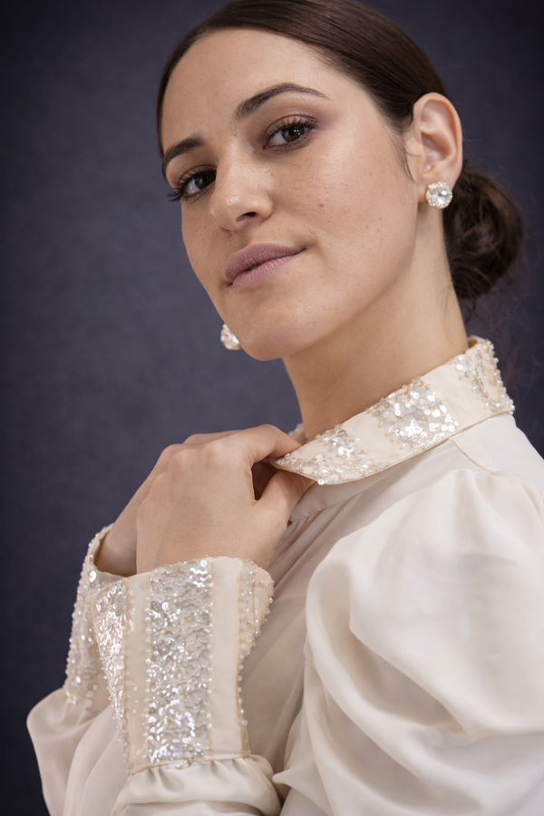 Sequin Detail blouse