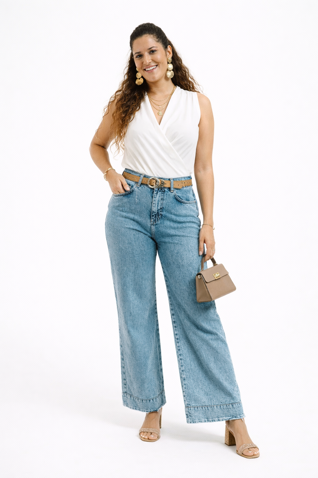 Stonewash so-why Blue Jeans