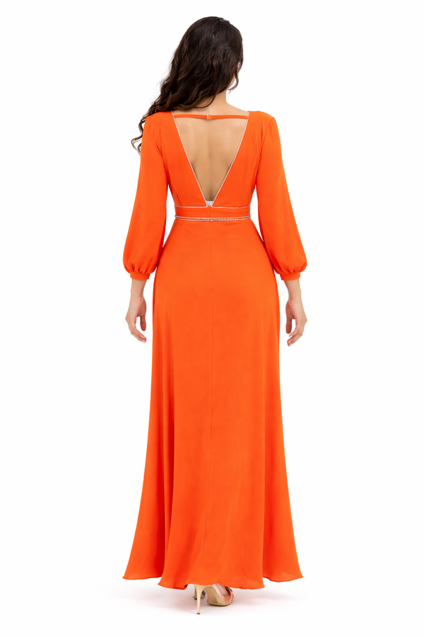 Maxi evening dress