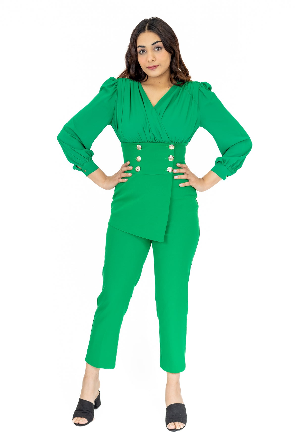 Green fire Jumpsuit