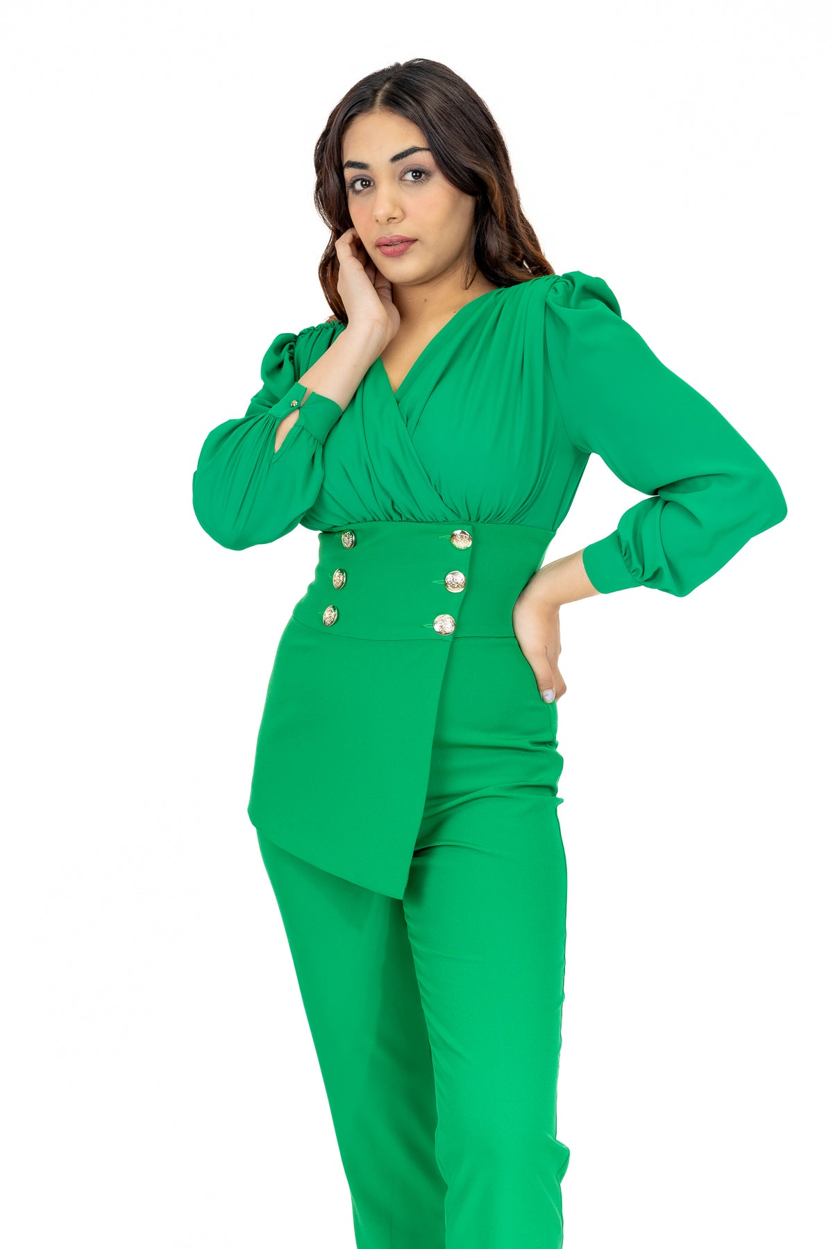 Green fire Jumpsuit