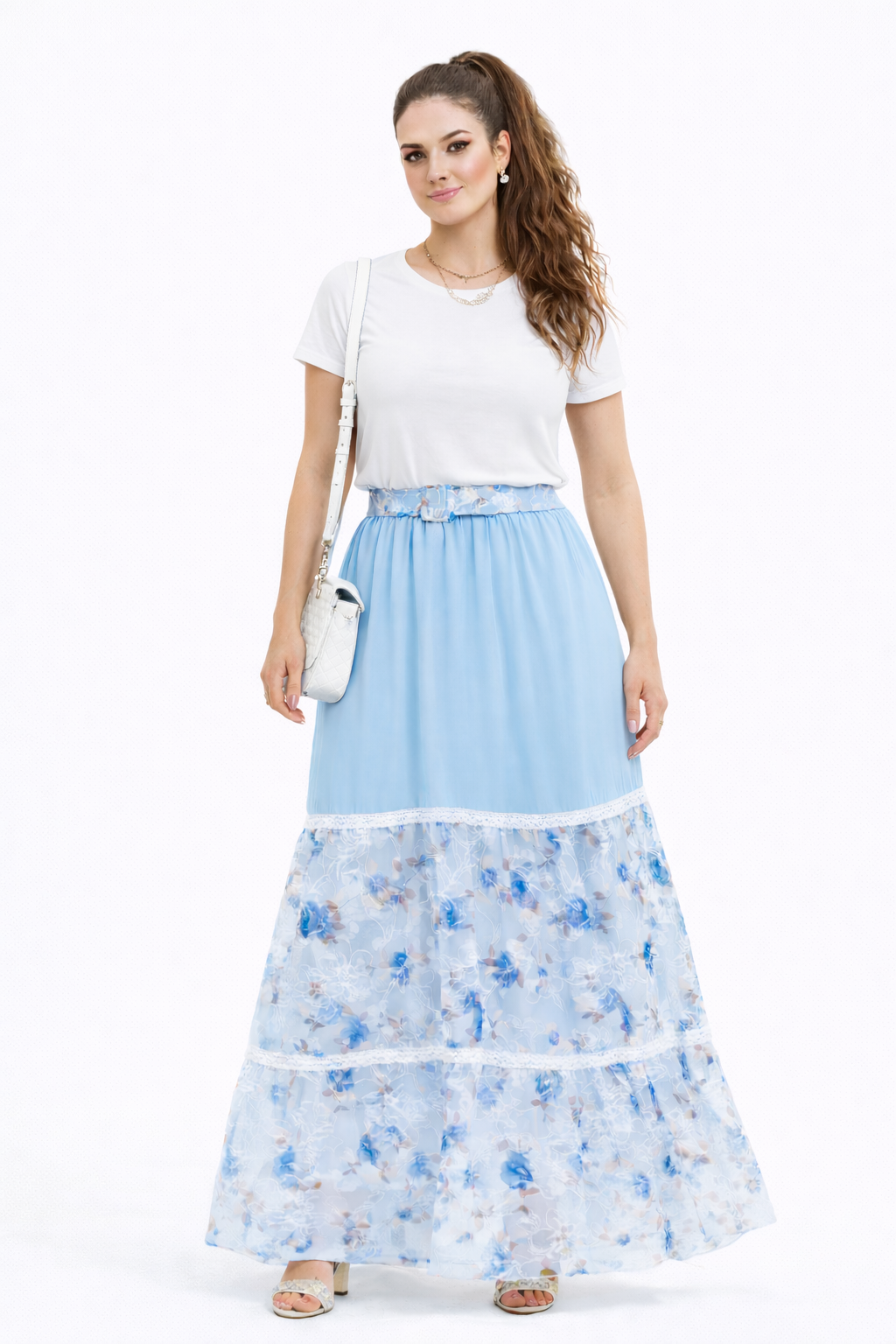 Blue Oasis Skirt