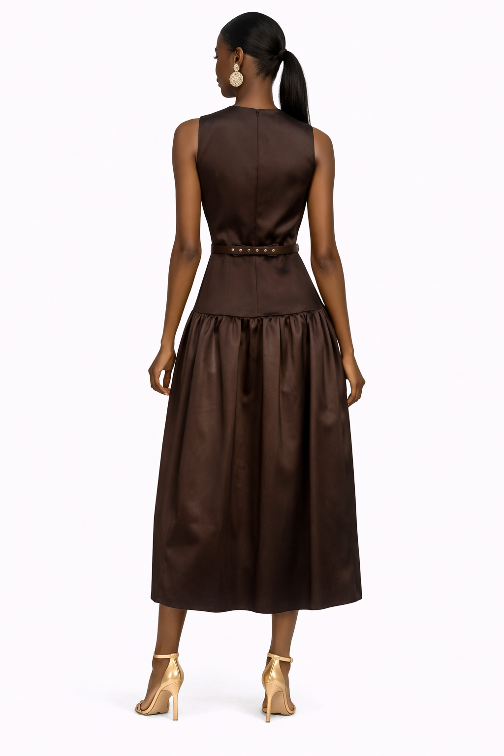 Destiny Brown Dress