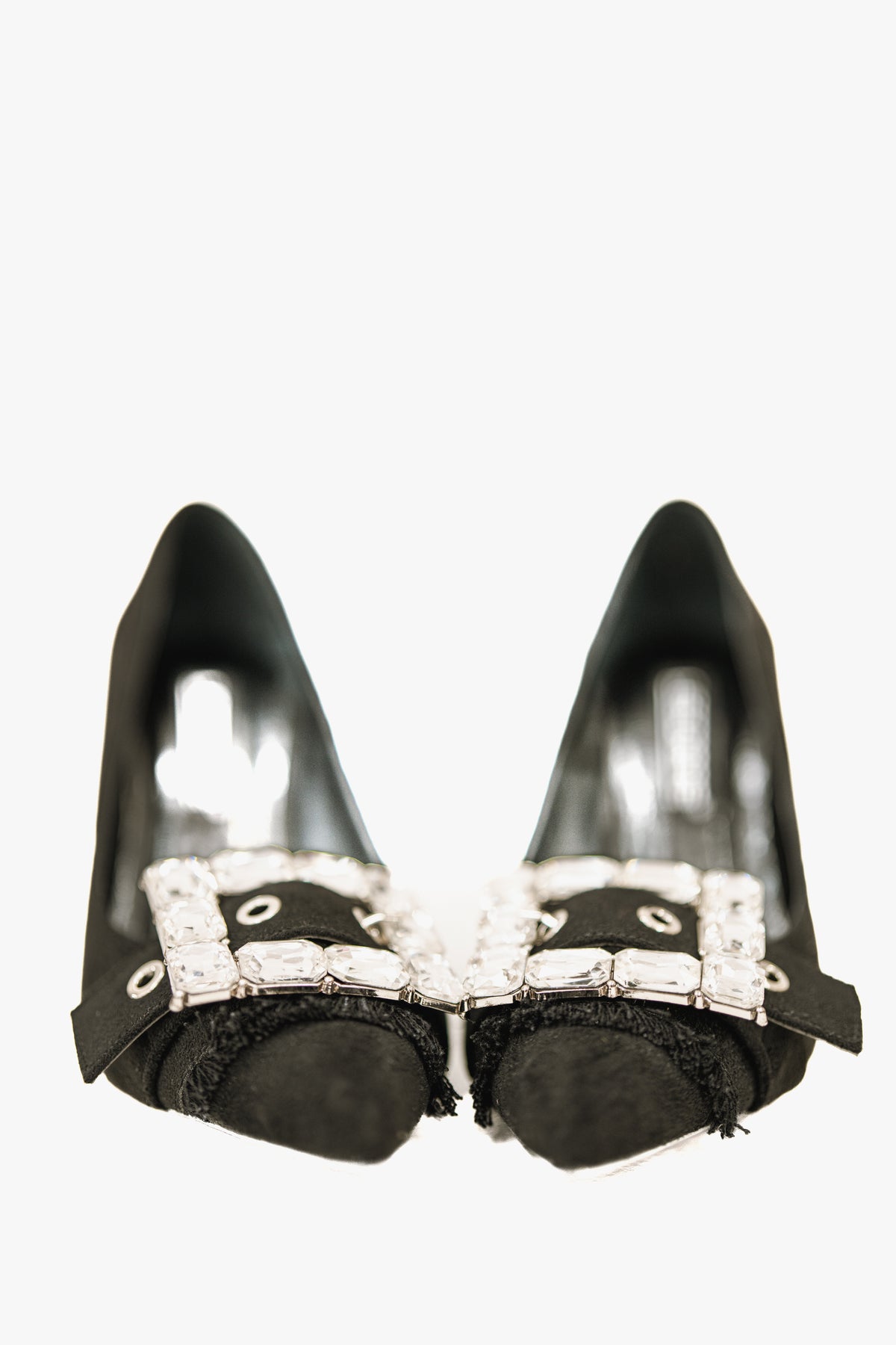 Stiletto - Black Buckle