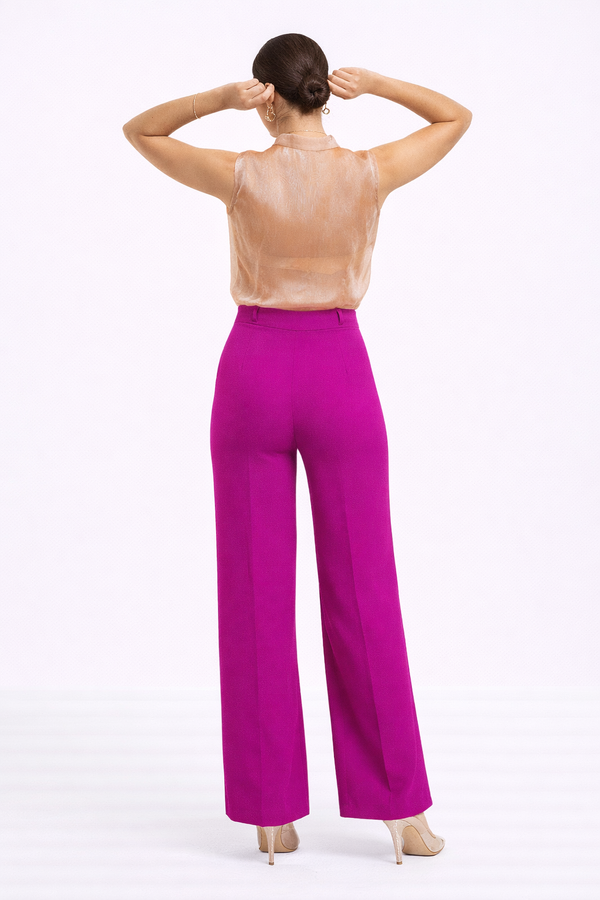 Sheer gold top blouse w/bow