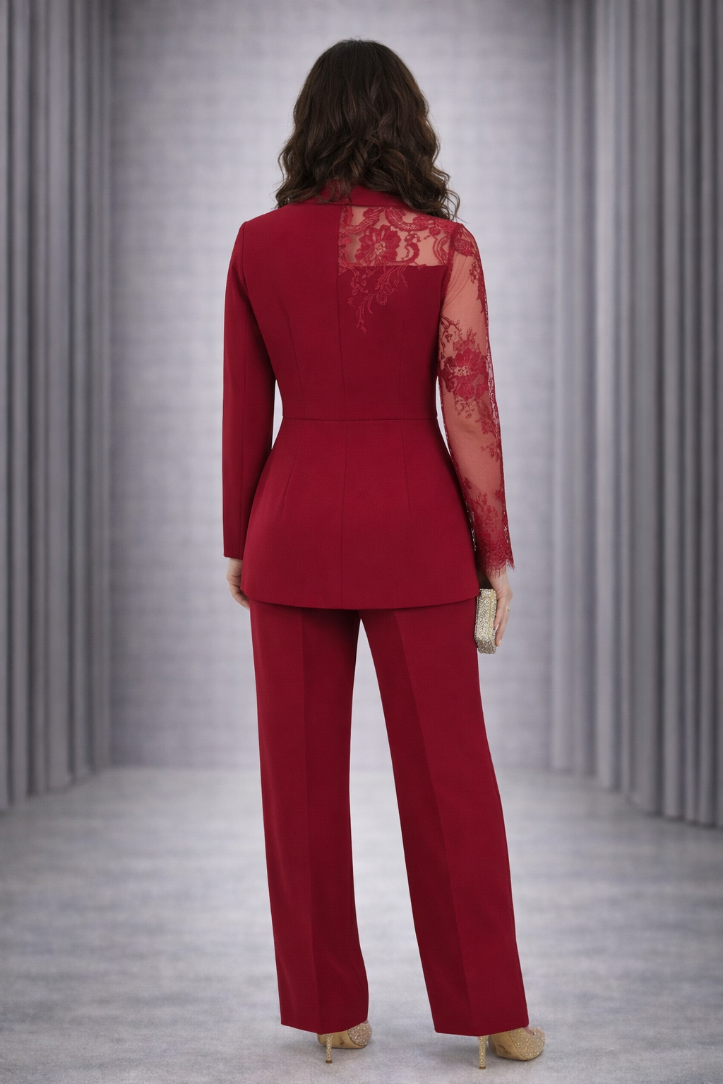 Crowned and Covered Suit