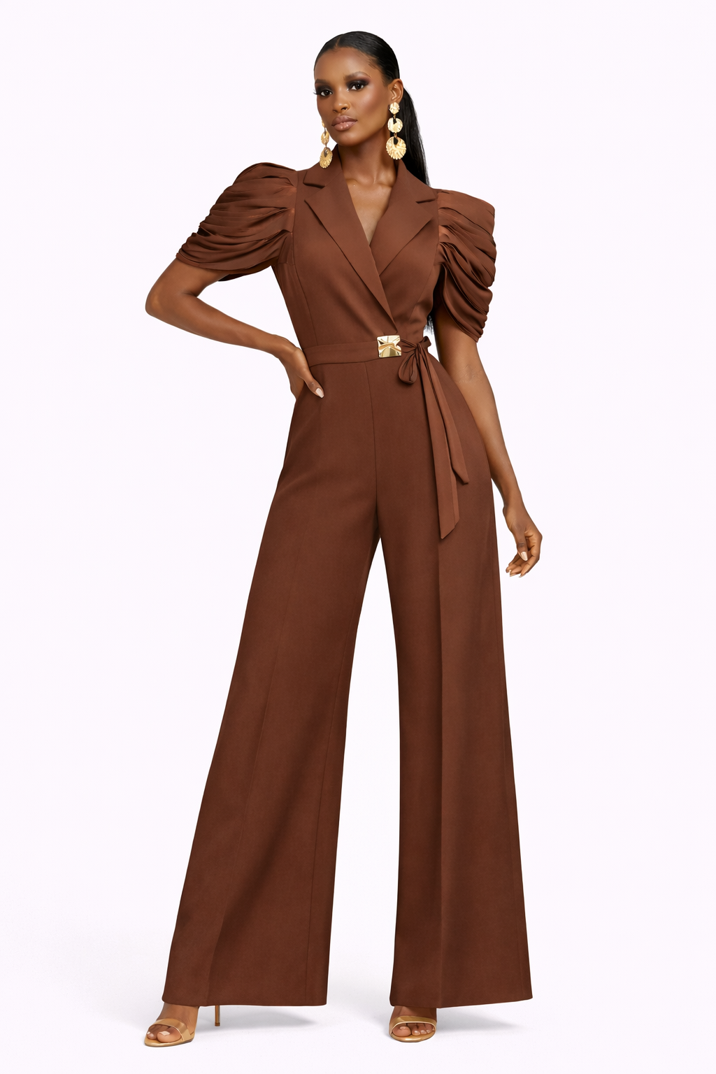 Mocha Jumpsuit