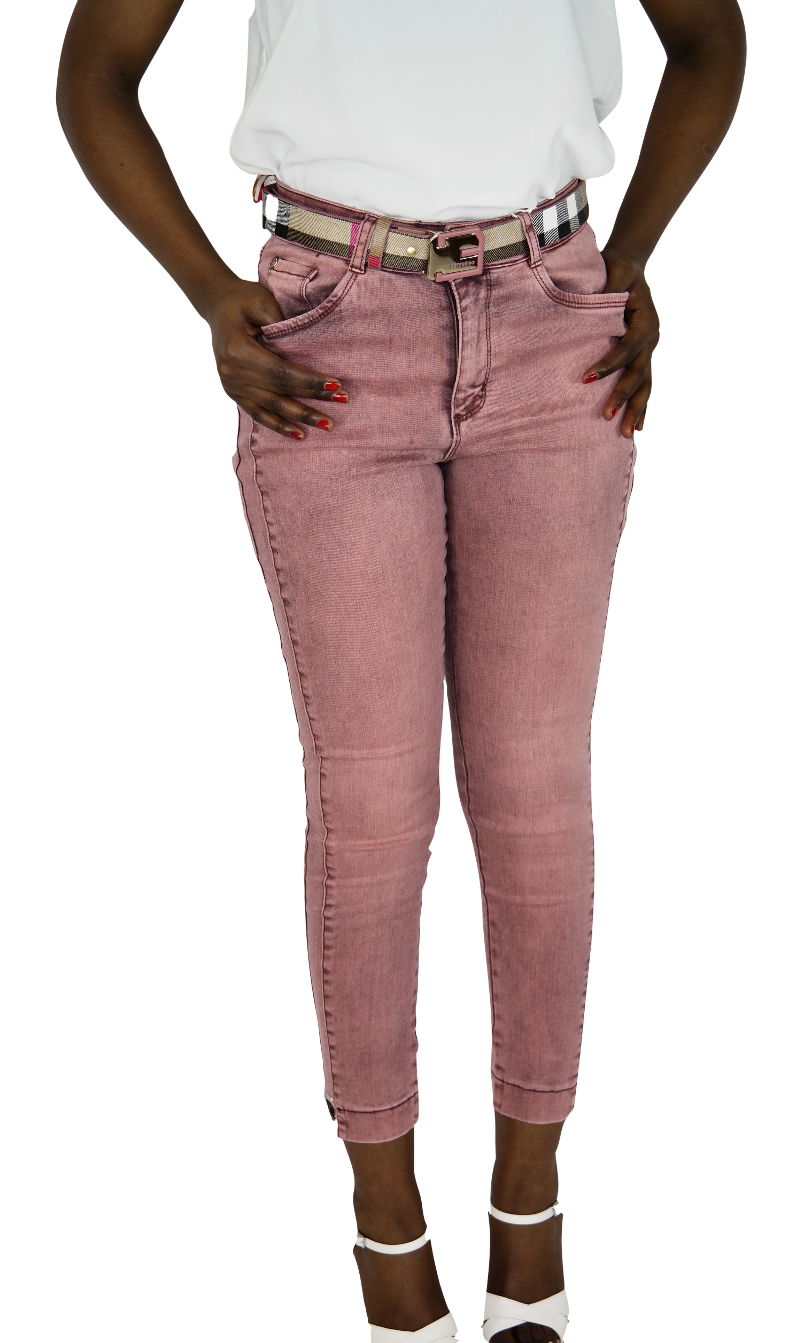 Dusty pink jeans